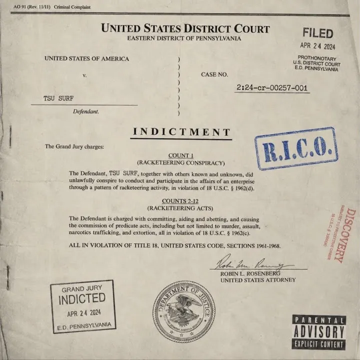 Tsu Surf – REAL INSIDE COLD OUTSIDE (Album)